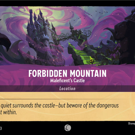 Forbidden Mountain - Maleficent's Castle (66/204) [Into the Inklands]