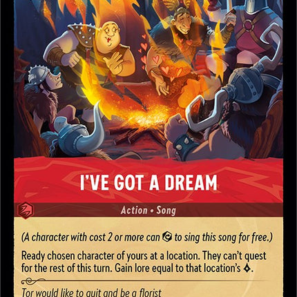 I've Got a Dream (129/204) [Into the Inklands]