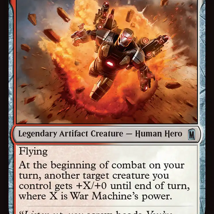 War Machine, Legacy of Iron [Marvel Super Heroes]
