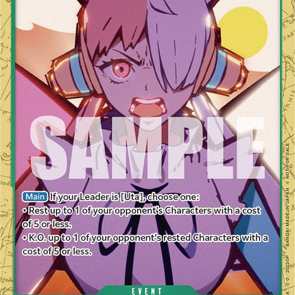 Backlight (Starter Deck 11: Uta Deck Battle) [One Piece Promotion Cards]