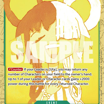 The World's Continuation (Starter Deck 11: Uta Deck Battle) [One Piece Promotion Cards]