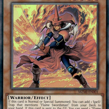 Fighting Flame Swordsman [MZMI-EN001] Ultra Rare