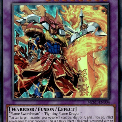 Ultimate Flame Swordsman [MZMI-EN004] Super Rare