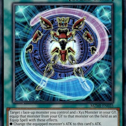 Armored Xyz [MZMI-EN025] Super Rare
