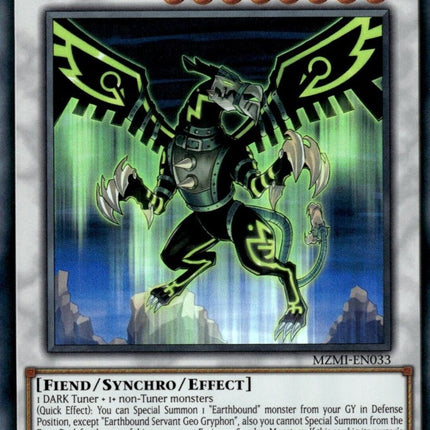 Earthbound Servant Geo Gryphon [MZMI-EN033] Super Rare