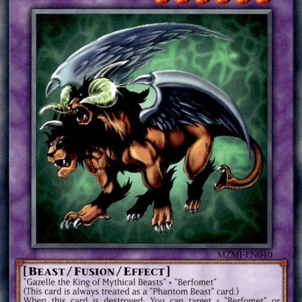 Chimera the Flying Mythical Beast [MZMI-EN040] Rare