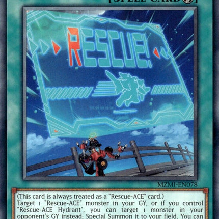 RESCUE! [MZMI-EN078] Rare