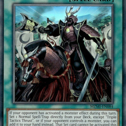 Triple Tactics Thrust [MZMI-EN084] Ultra Rare