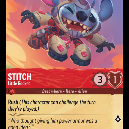 Stitch - Little Rocket (125/204) [Into the Inklands]