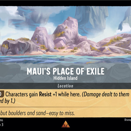 Maui's Place of Exile - Hidden Island (202/204) [Into the Inklands]
