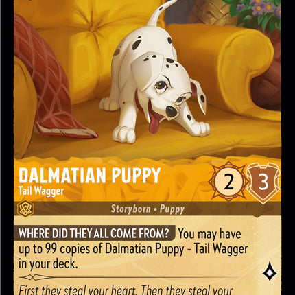 Dalmatian Puppy - Tail Wagger (4b) (4b/204) [Into the Inklands]