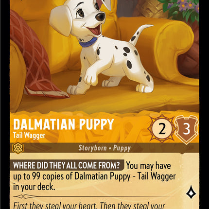 Dalmatian Puppy - Tail Wagger (4d) (4d/204) [Into the Inklands]