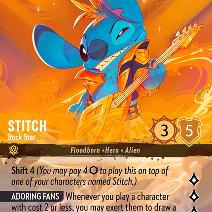 Stitch - Rock Star (Store Championship) (30) [Promo Cards]
