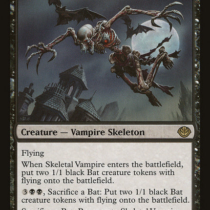 Skeletal Vampire [Duel Decks: Garruk vs. Liliana]