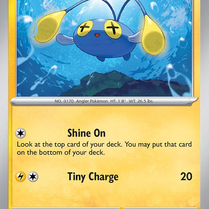 Chinchou (020/091) [Scarlet & Violet: Paldean Fates]