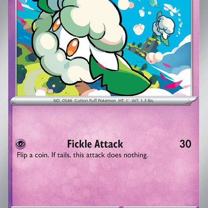 Cottonee (034/091) [Scarlet & Violet: Paldean Fates]
