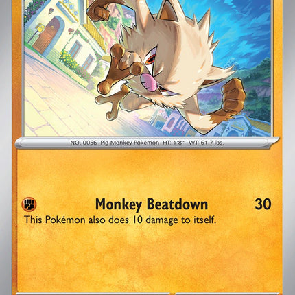 Mankey (045/091) [Scarlet & Violet: Paldean Fates]