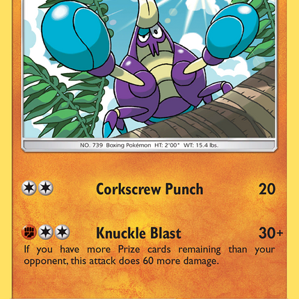 Crabrawler (104/214) [Sun & Moon: Unbroken Bonds]