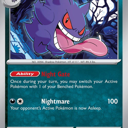 Gengar (057/091) [Scarlet & Violet: Paldean Fates]