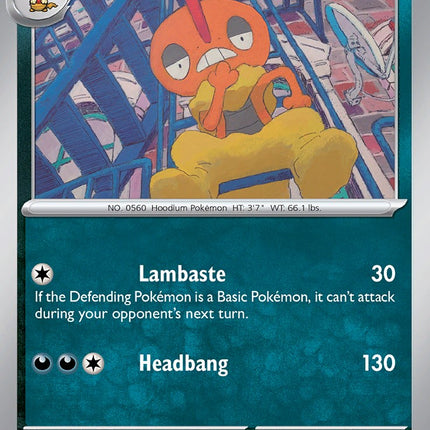 Scrafty (061/091) [Scarlet & Violet: Paldean Fates]