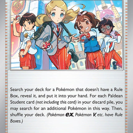 Paldean Student (085/091) [Scarlet & Violet: Paldean Fates]