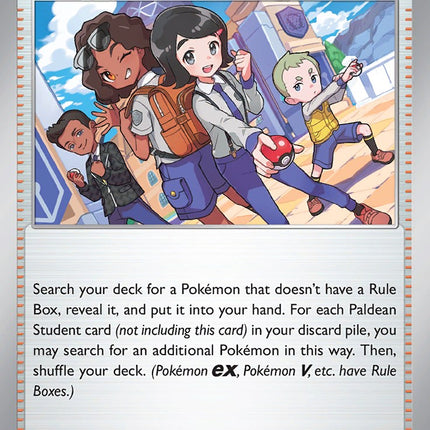 Paldean Student (086/091) [Scarlet & Violet: Paldean Fates]