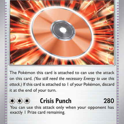 Technical Machine: Crisis Punch (090/091) [Scarlet & Violet: Paldean Fates]