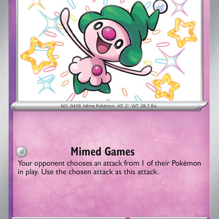 Mime Jr. (157/091) [Scarlet & Violet: Paldean Fates]