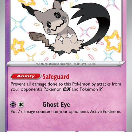 Mimikyu -160/091 [Scarlet & Violet: Paldean Fates]