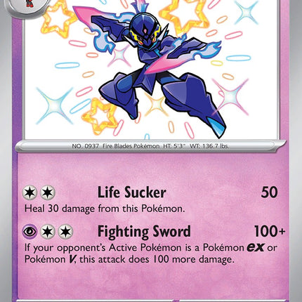 Ceruledge (162/091) [Scarlet & Violet: Paldean Fates]