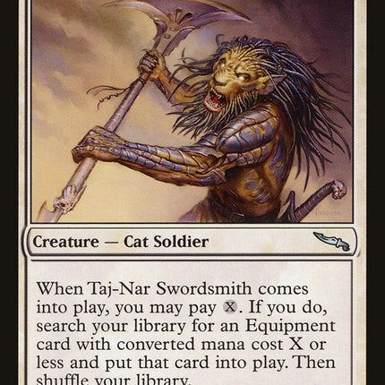 Taj-Nar Swordsmith [Mirrodin]