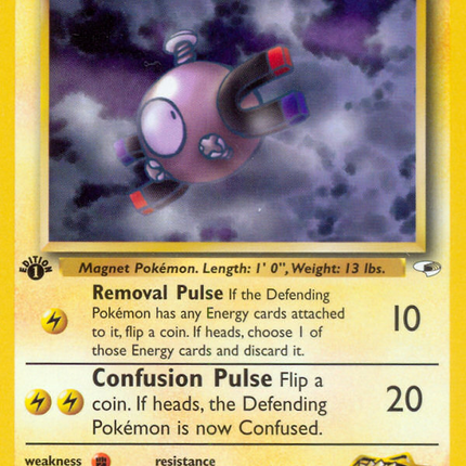 Lt. Surge's Magnemite (50/132) [Gym Heroes 1st Edition]