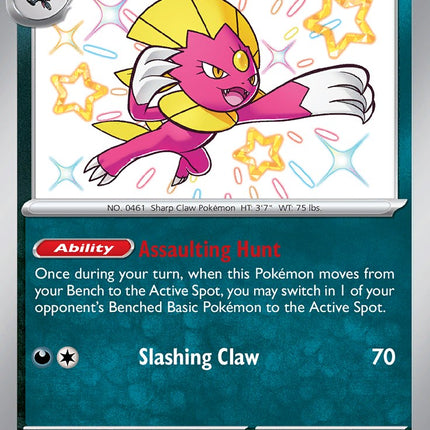 Weavile (183/091) [Scarlet & Violet: Paldean Fates]