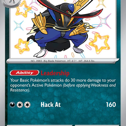 Kingambit (187/091) [Scarlet & Violet: Paldean Fates]