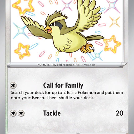 Pidgey (196/091) [Scarlet & Violet: Paldean Fates]