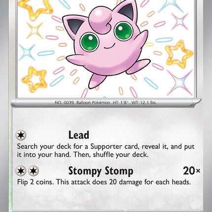 Jigglypuff (198/091) [Scarlet & Violet: Paldean Fates]