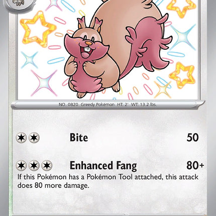 Greedent (206/091) [Scarlet & Violet: Paldean Fates]