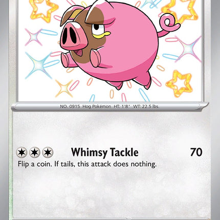 Lechonk (207/091) [Scarlet & Violet: Paldean Fates]