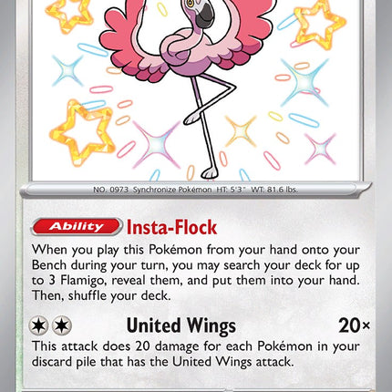 Flamigo (211/091) [Scarlet & Violet: Paldean Fates]