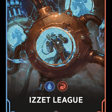 Izzet League Theme Card [Ravnica: Clue Edition Tokens]