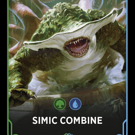 Simic Combine Theme Card [Ravnica: Clue Edition Tokens]