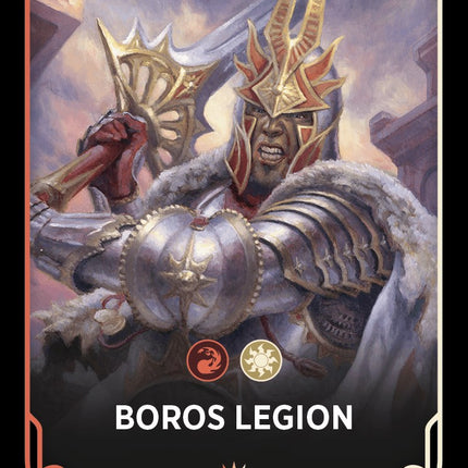 Boros Legion Theme Card [Ravnica: Clue Edition Tokens]