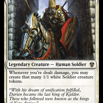 Darien, King of Kjeldor [Murders at Karlov Manor Commander]
