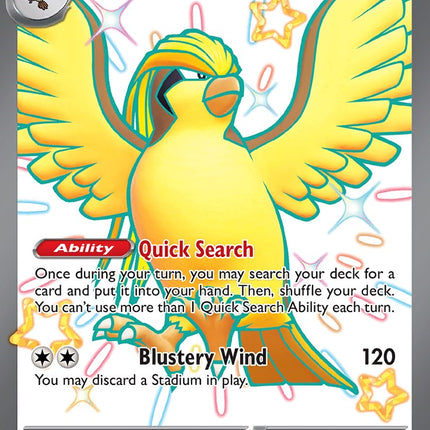 Pidgeot ex (221/091) [Scarlet & Violet: Paldean Fates]