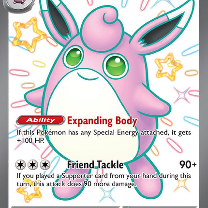Wigglytuff ex (222/091) [Scarlet & Violet: Paldean Fates]