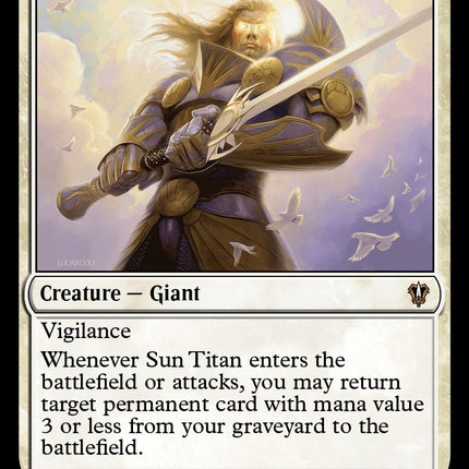 Sun Titan [Murders at Karlov Manor Commander]