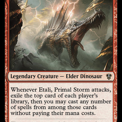 Etali, Primal Storm [Murders at Karlov Manor Commander]