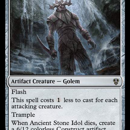 Ancient Stone Idol [Murders at Karlov Manor Commander]