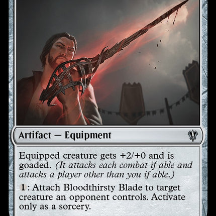 Bloodthirsty Blade [Murders at Karlov Manor Commander]