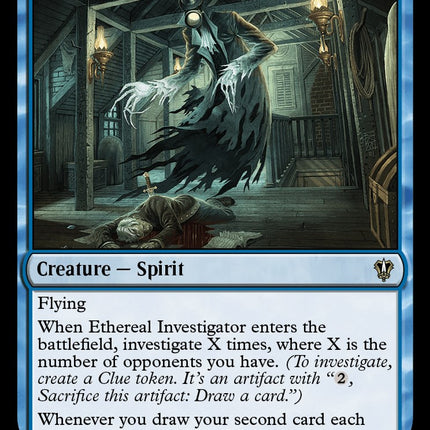 Ethereal Investigator [Murders at Karlov Manor Commander]